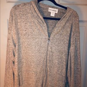 🚫SOLD🚫Grey Athletic Leisure Jacket NWT 2XL